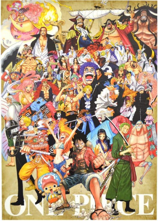 ジャンプ ストア】ONE PIECE A全アートポスター 3枚セット - メルカリ