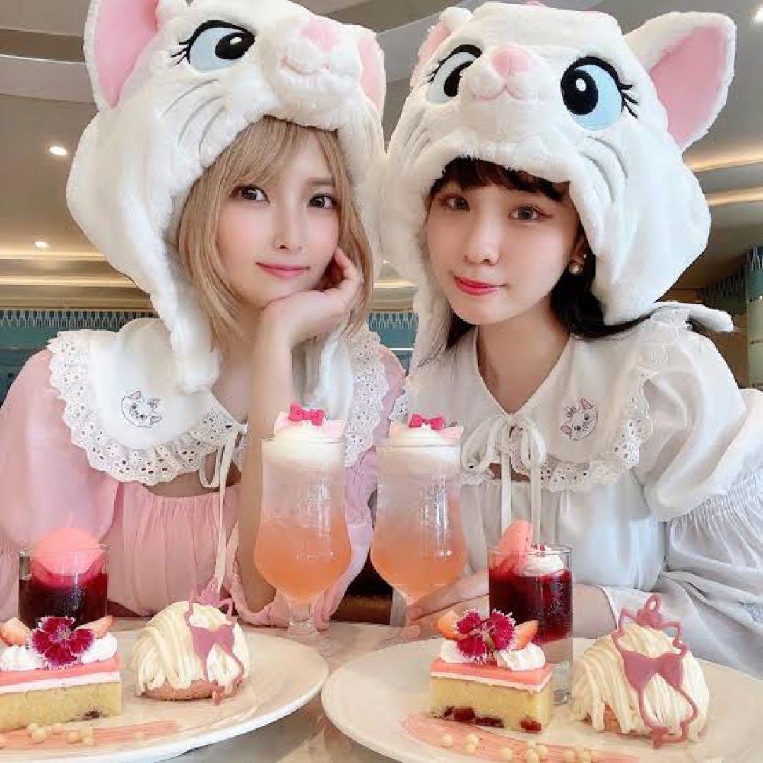 美品】 ディズニー マリー ファンキャップ カチューシャ - メルカリ