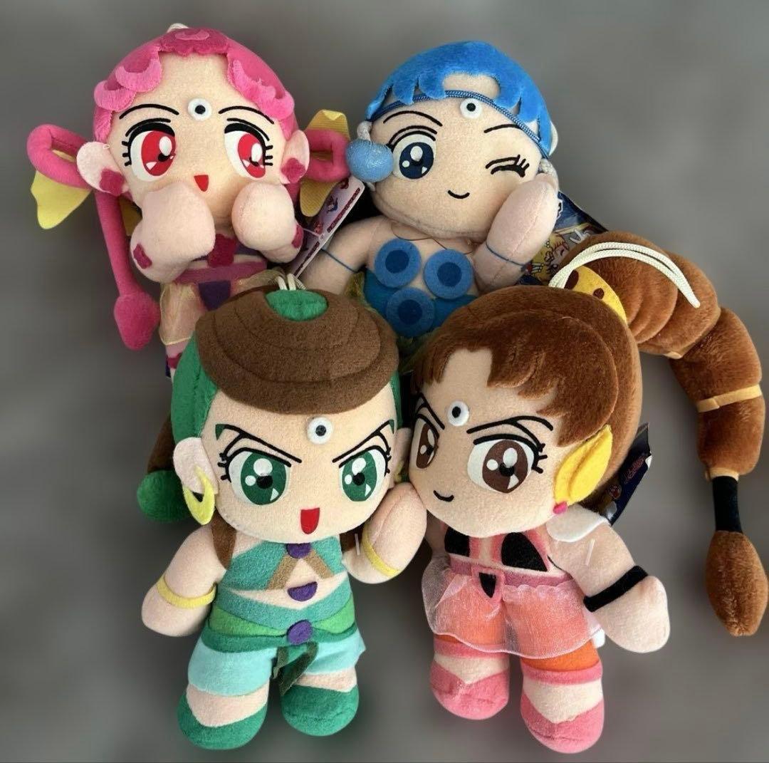 セーラームーン アマゾネスカルテット 当時物　ぬいぐるみ4つ