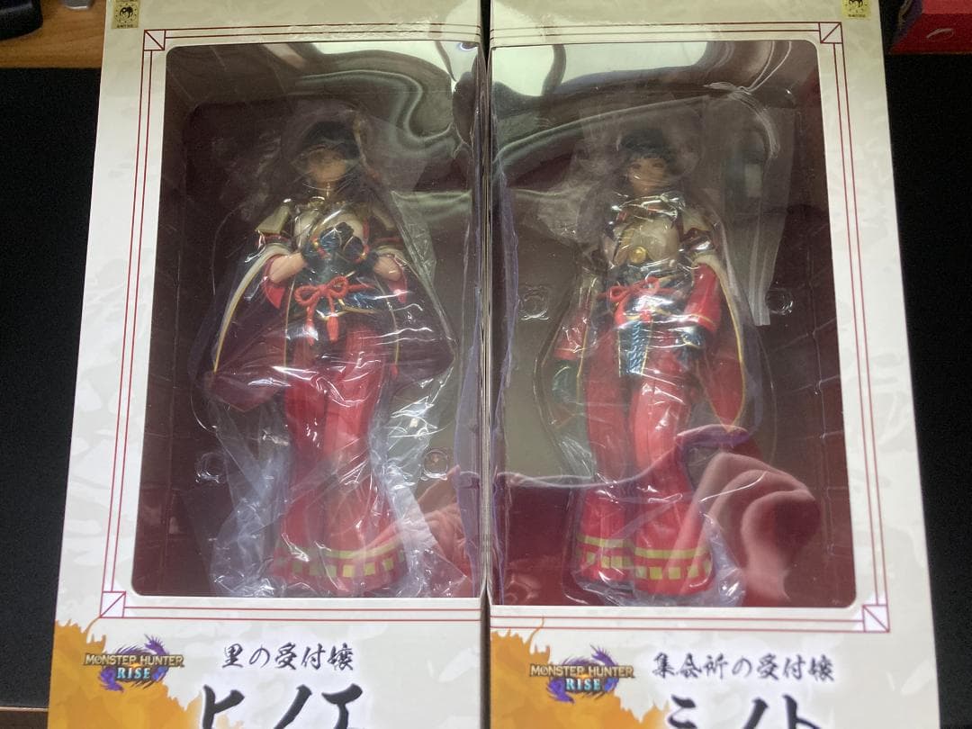 モンスターハンターライズユニオンクリエイティブヒノエミノトフィギュア セット