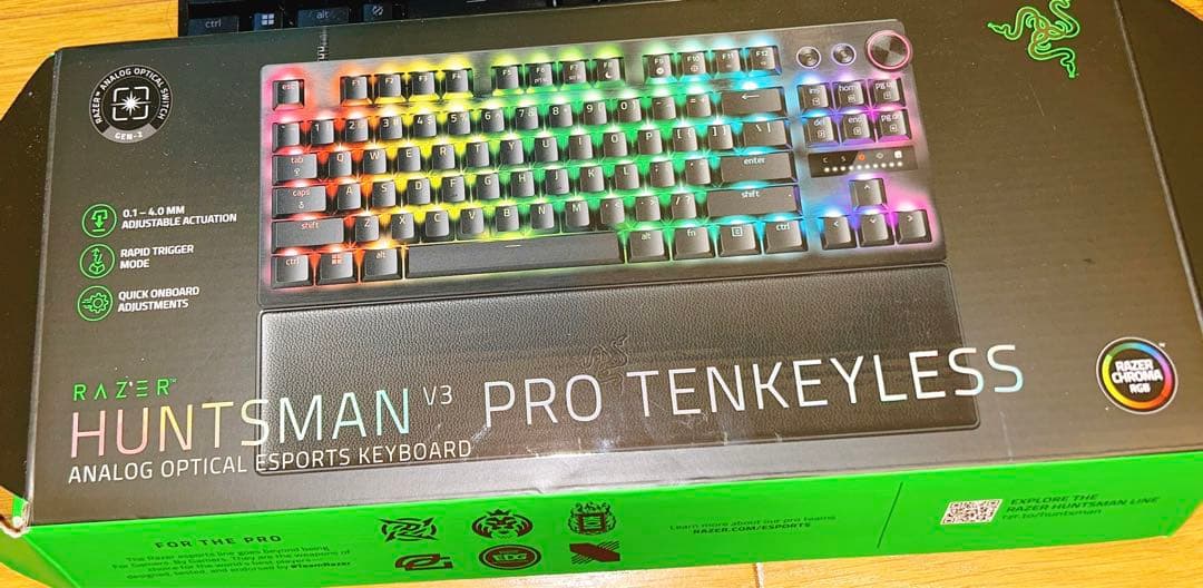 キーボード Razer Huntsman V3 Pro Tenkeyless Razer Huntsman V3 Pro Tenkeyless ハンツマン ブイスリー プロ