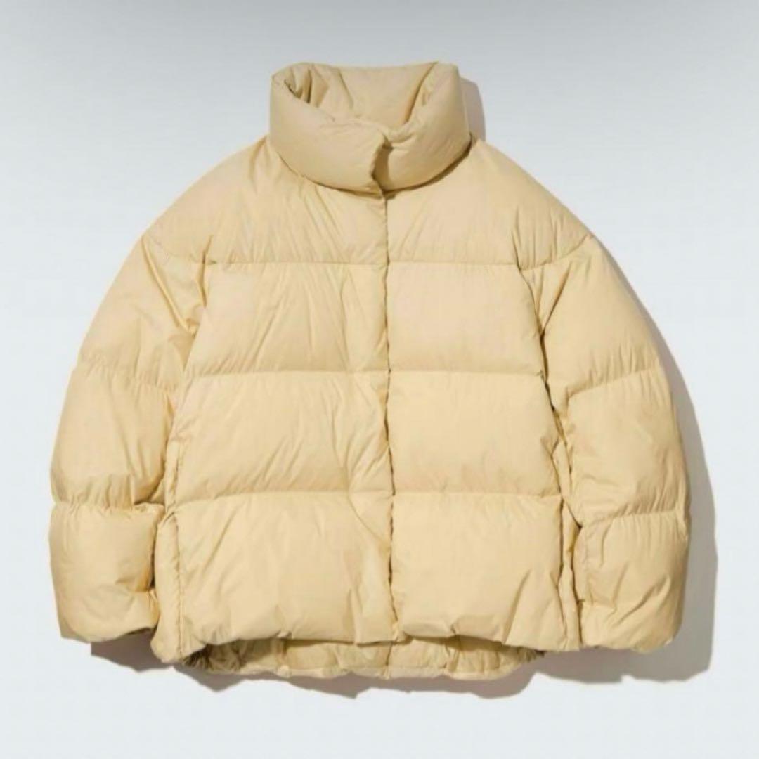 UNIQLO ユニクロ　パウダーソフトダウンジャケット　ダウン　イエロー　M