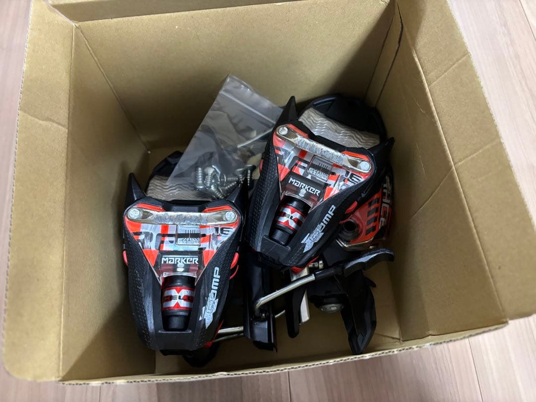 ☆美品☆マーカー コンプ16 スキー ビンディング 選手 SAJ デモ