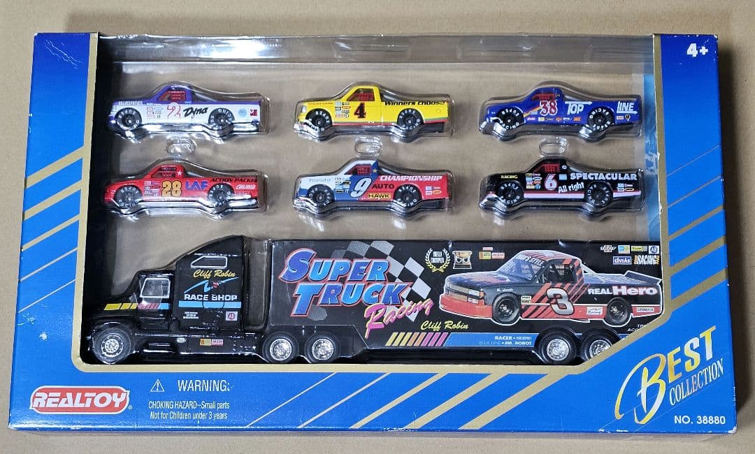 REALTOY BEST COLLECTION ナスカートラックトレーラーセット