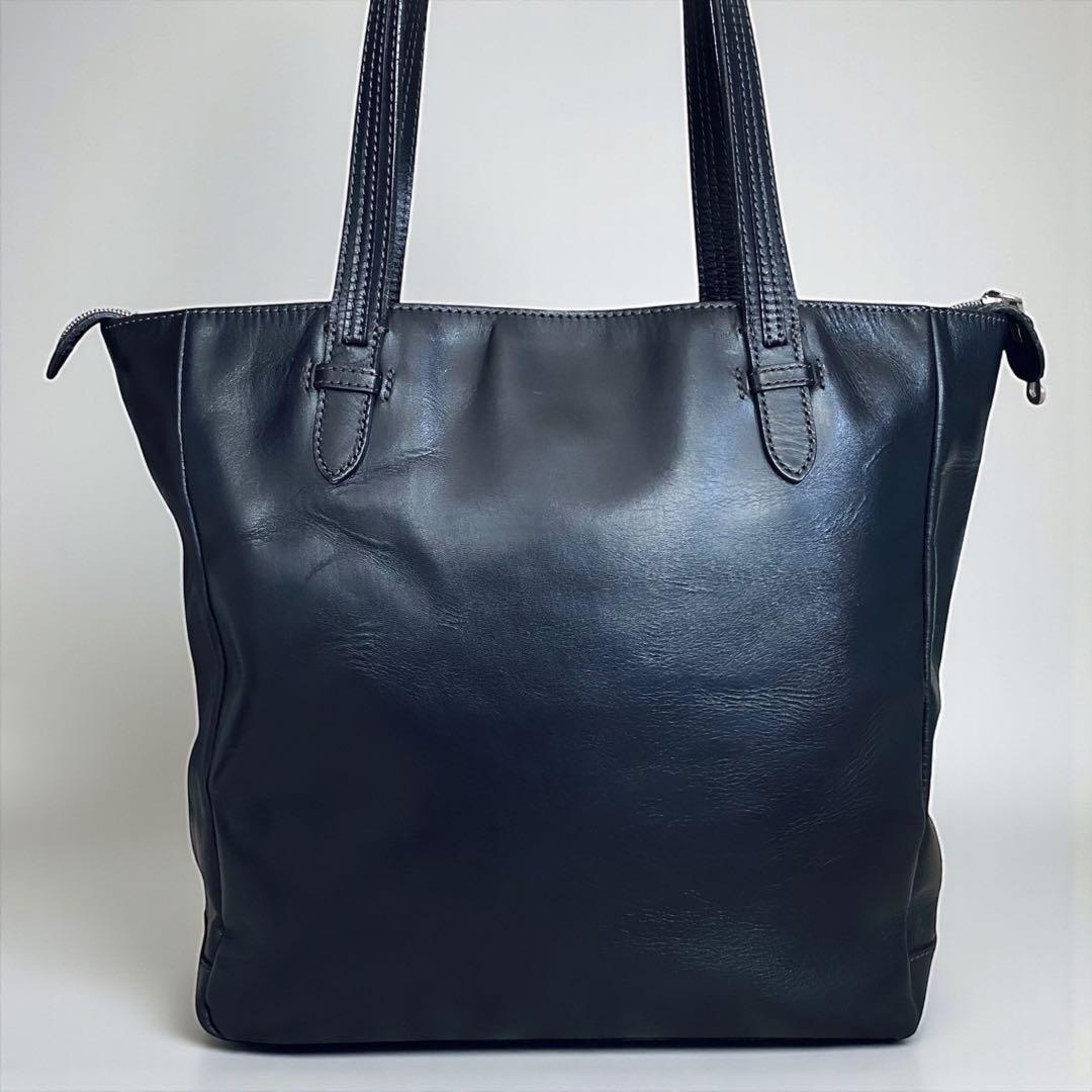 HERGOPOCH エルゴポック【美品】3室構造 レザー トートバッグ