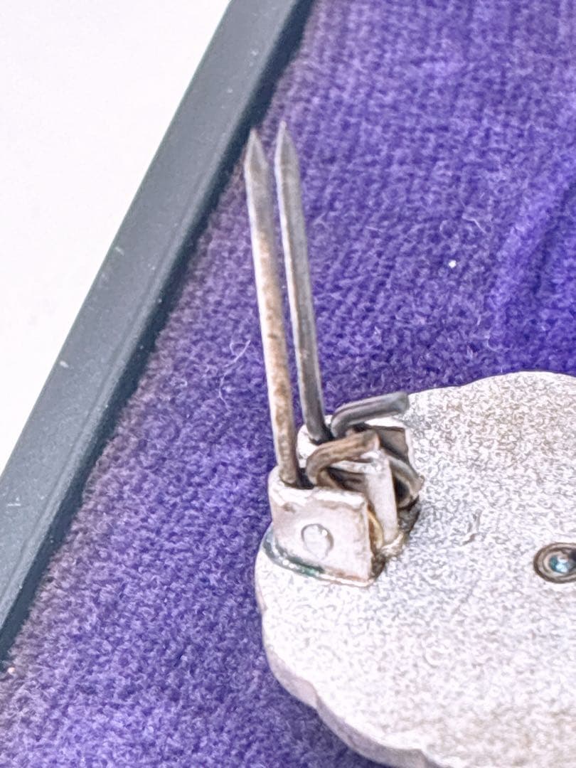 純銀】 約11g 国鉄 日本国有鉄道 功績章 純銀製 ケース入 バッジ 電車