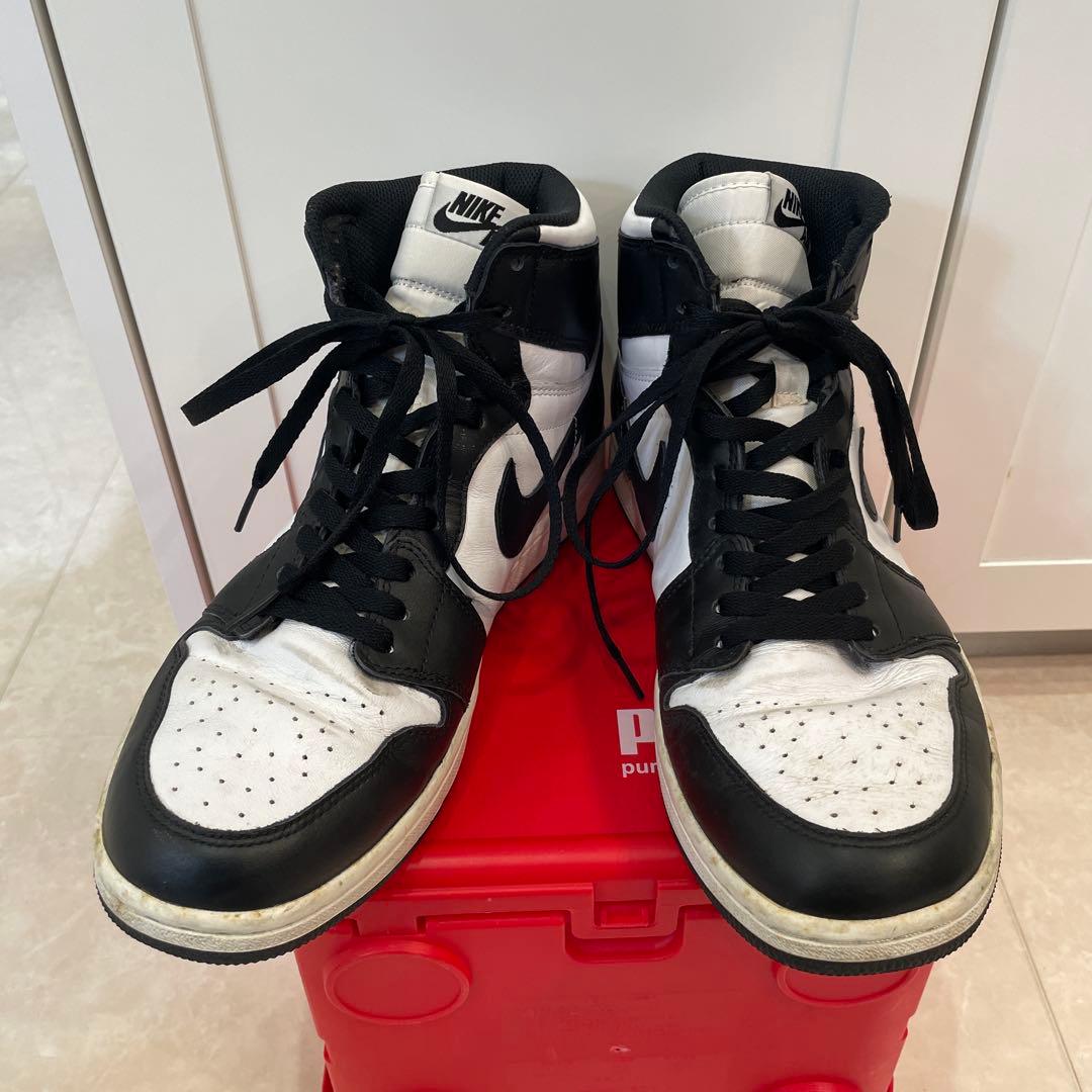 Nike jordan1 OG 2014年復刻　白黒　30cm