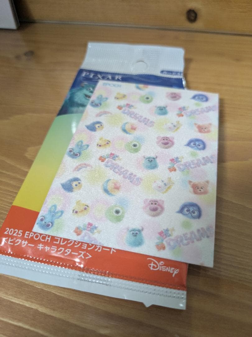 2025 EPOCH PIXAR キャラクター カード 04/10