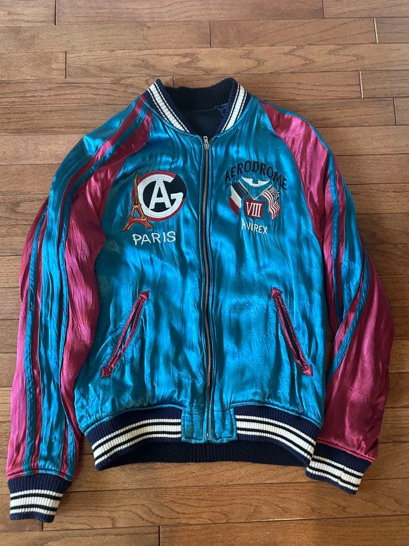 アヴィレックス スカジャリバーシブル　サイズL