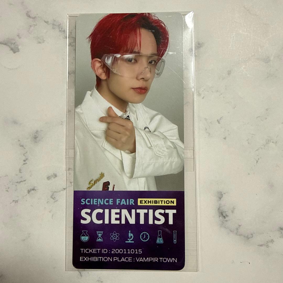 ENHYPEN WORLD SCIENTIST購入特典チケット ヒスン - メルカリ