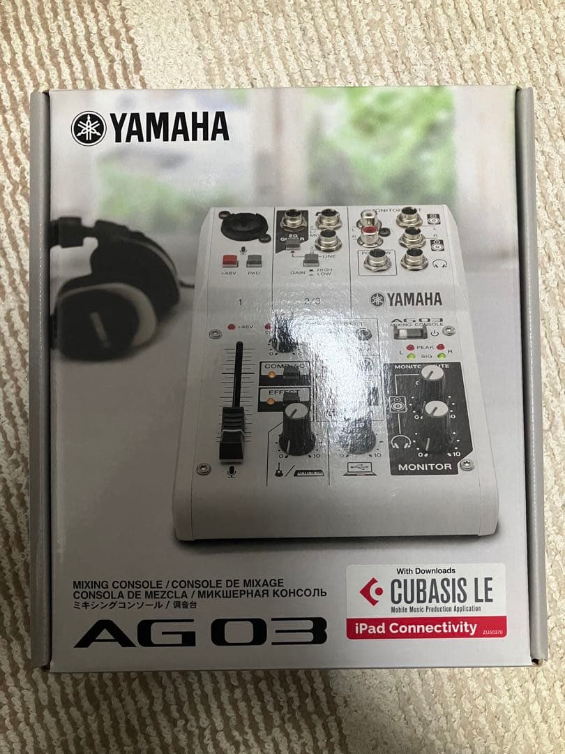 ヤマハ AG03 YAMAHA AG03MK2 3-Channel Loopback Audio USB Mixer - Yamaha USA