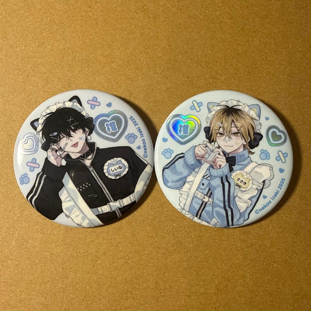 ダメ男とヤバ男 缶バッジセット - メルカリ