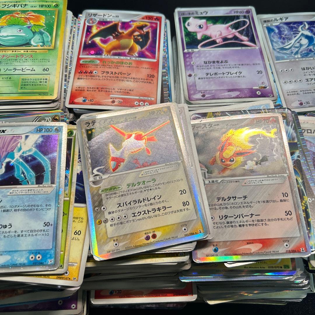 ポケモンカード 昔のカード 1000枚程度 あなたの知らない旧裏面 初版カードの世界｜せとうちレモン