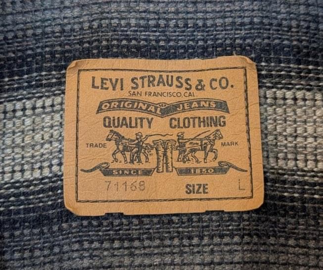 Levi's 71168 ブランケットライナー付きトラッカージャケット 90s