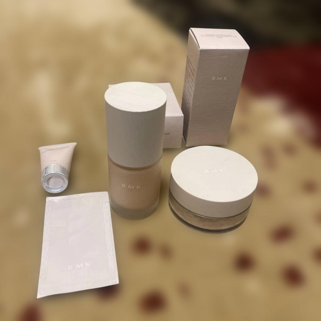 RMK リキッドファンデ，パウダー，コントロールカラー