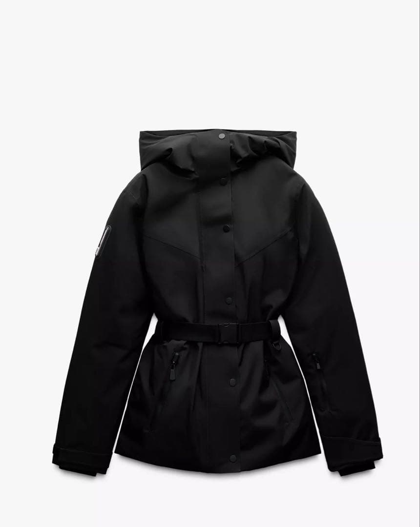 即発送　ZARA パフアノラック　スキーウェア　スノーウェア　新品未使用 ZARA WATER-REPELLENT パフアノラック Sサイズ - メルカリ