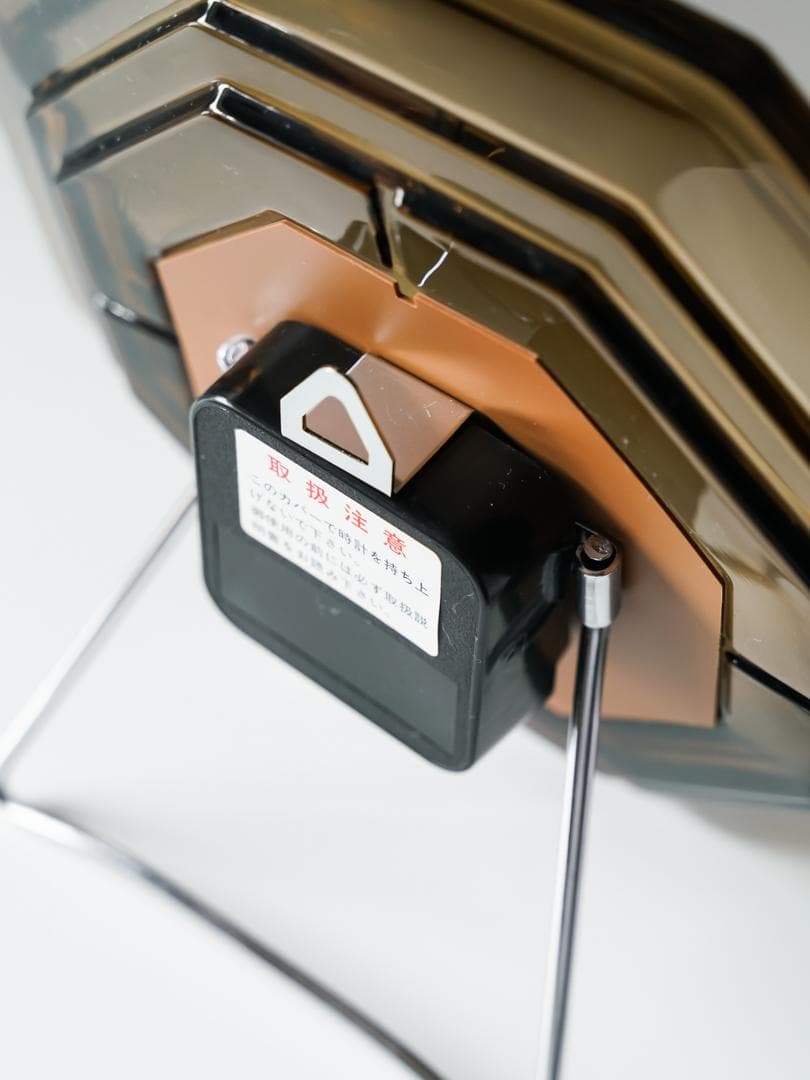 90's SASAKI \"SUNFORM\"CLOCK ガラス 時計 モダン