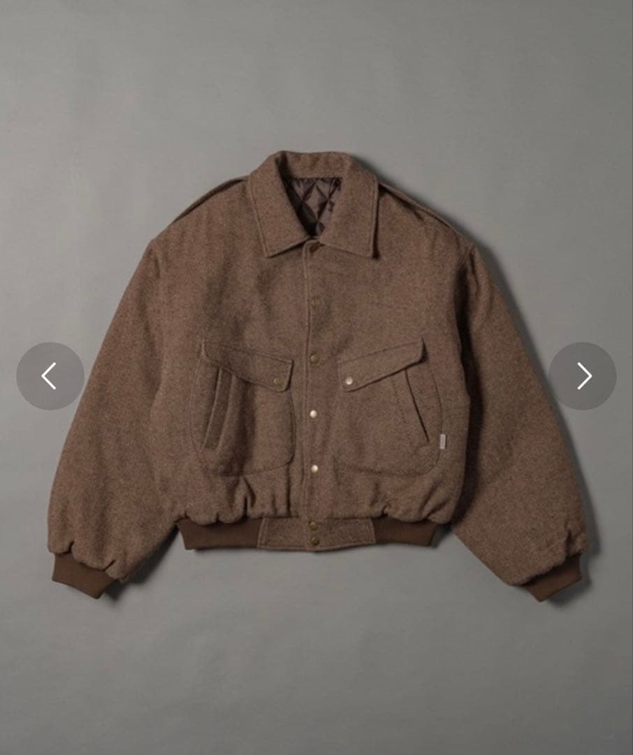 8*8様 【完売品】civvy. ヘリンボーンフライトジャケット -