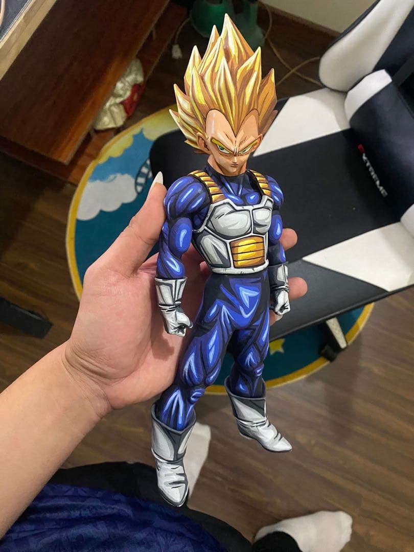 ドラゴンボール ベジータ悟空 フィギュアセット SMSP孫悟空リペイント