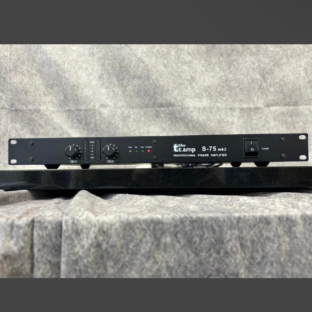 【美品】Thomann S-75 mk2 トーマン パワーアンプ THOMANN|THOMANN S-75 MK2|【ハードオフ公式通販】オフモール