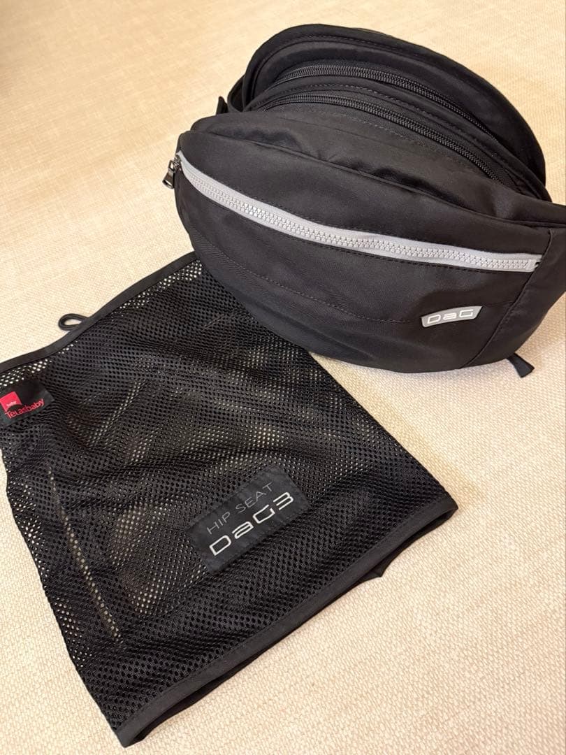 TeLasbaby ヒップシート DaG3 ブラック