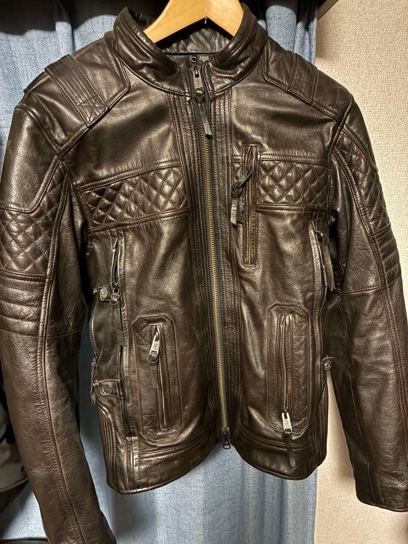 ハーレーダビッドソン ブラウンレザーライダースジャケット Harley Davidson（ハーレー・ダビッドソン） ハーレーダビッドソン純正