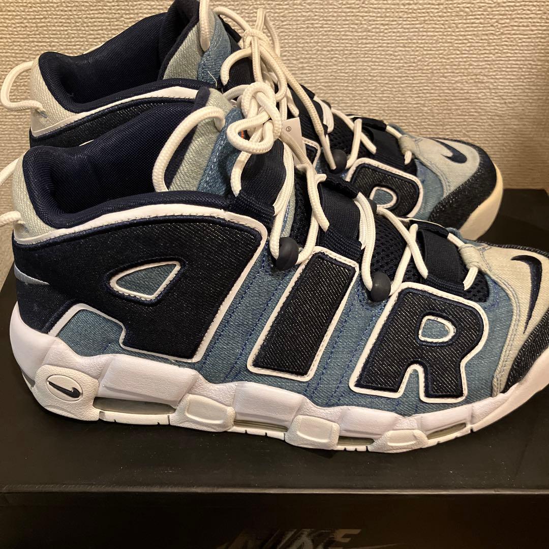 レア Nike Air More Uptempo ネイビー/ホワイト