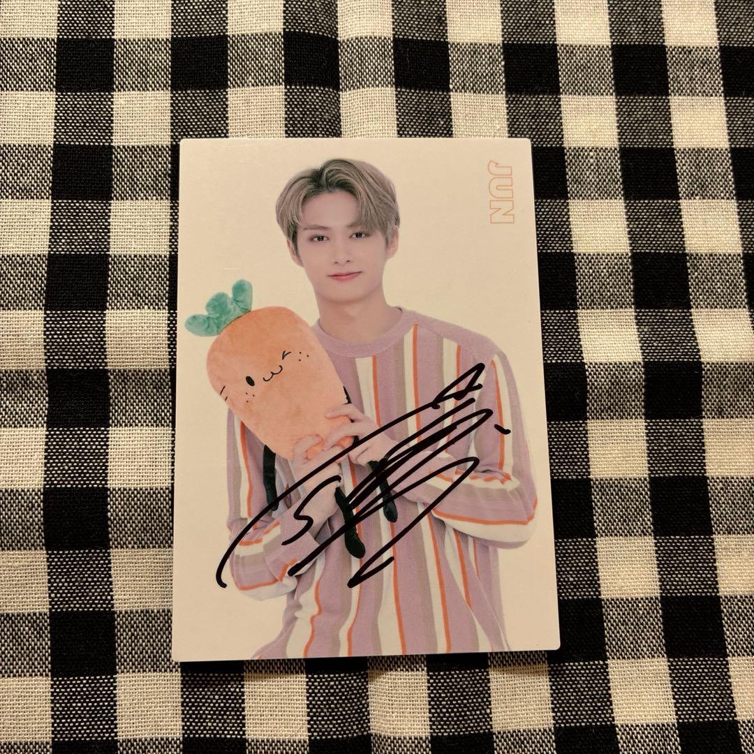 SEVENTEEN ジュン　直筆サイン　トレカ　おまけ付き