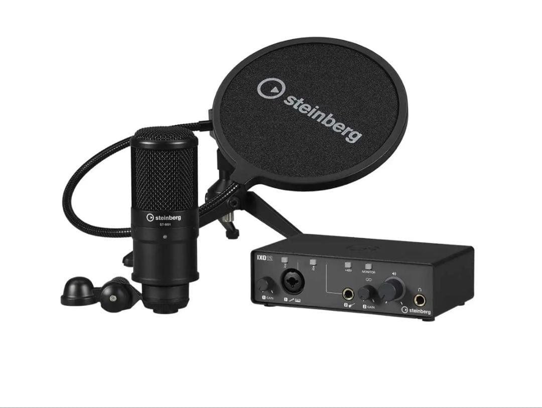 steinberg IXO12 Podcast Pack インターフェイス