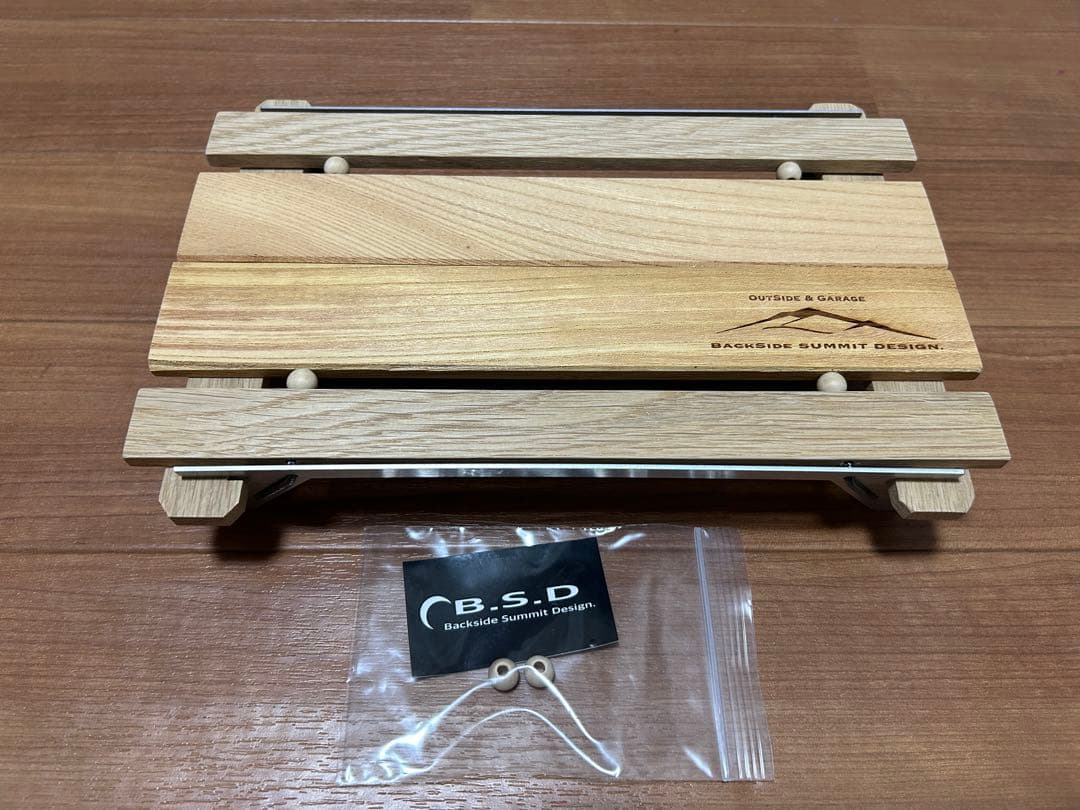 Backside summit design 森旅テーブル