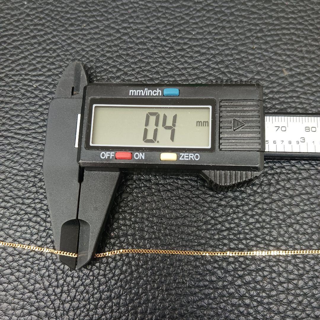 C011318) K18 YG ネックレス 喜平2面シングル ホールマーク - メルカリ