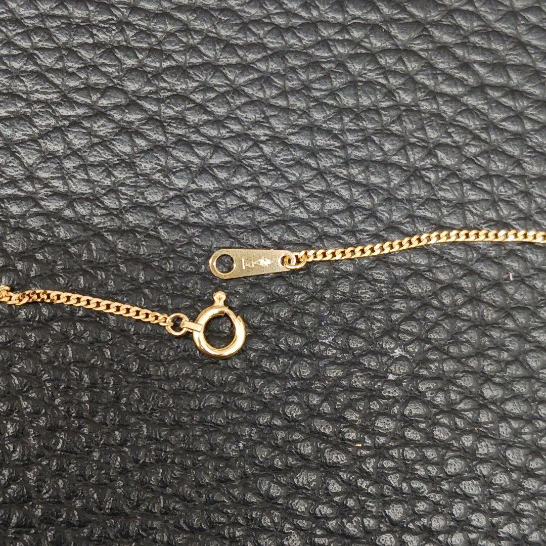 C011318) K18 YG ネックレス 喜平2面シングル ホールマーク - メルカリ