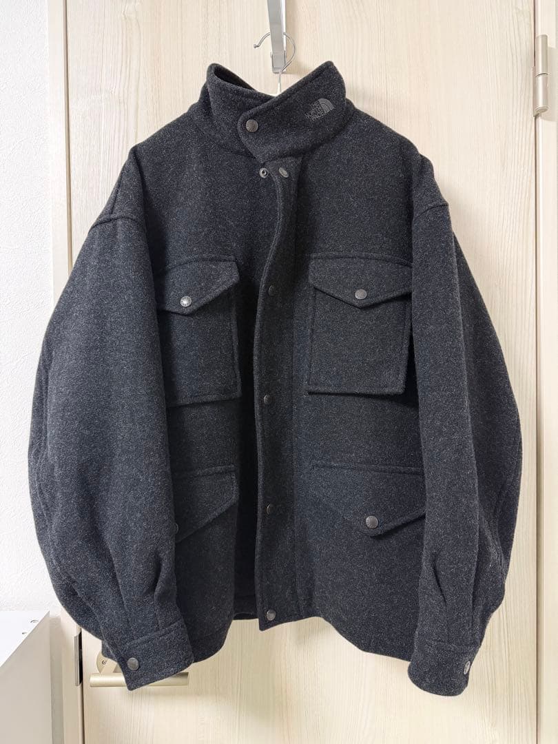 THE NORTH FACE 　ウィンドストッパーウッドランドウールジャケット