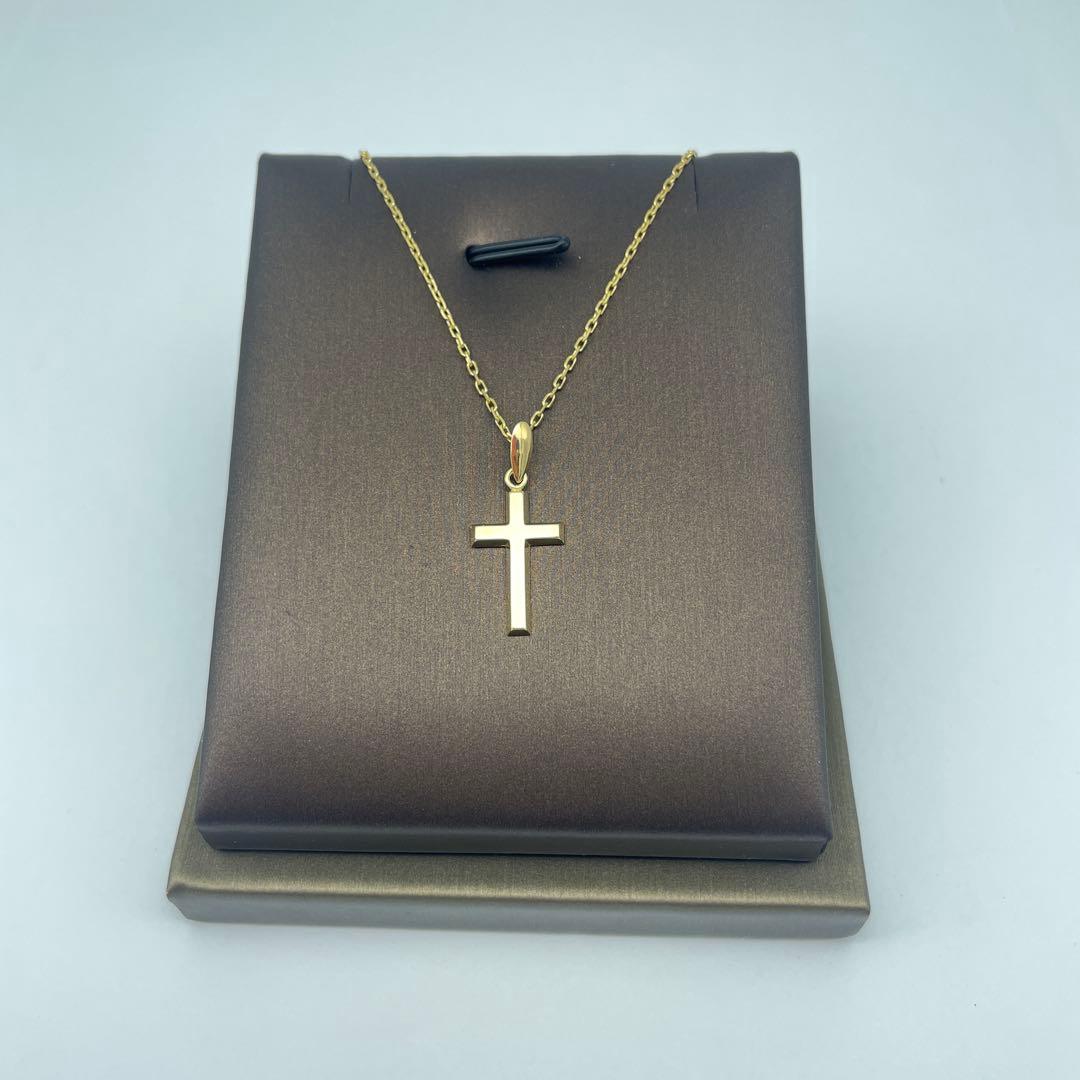 K18クロスネックレス