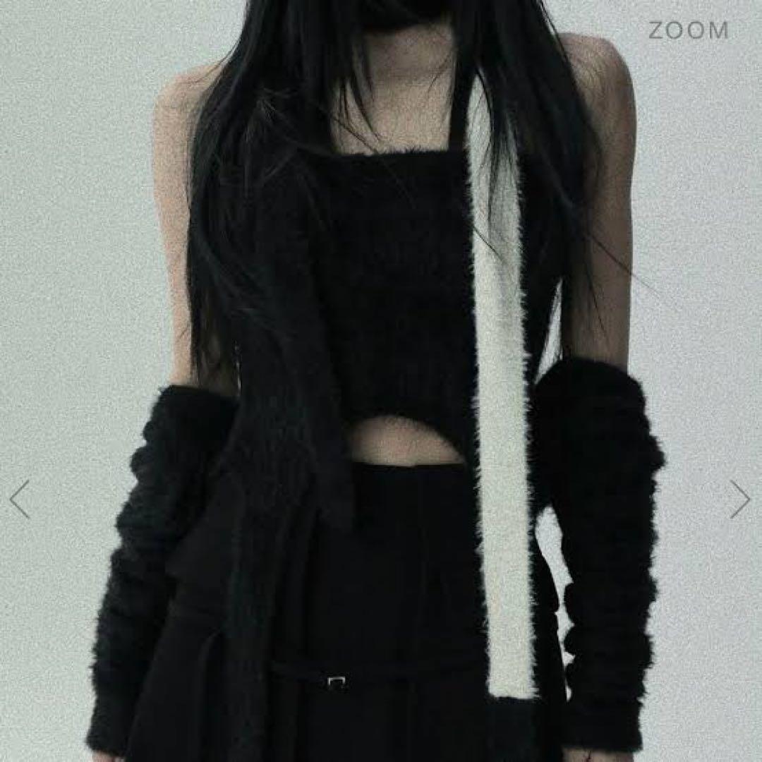 【極美品】melt the lady contrast garter tops