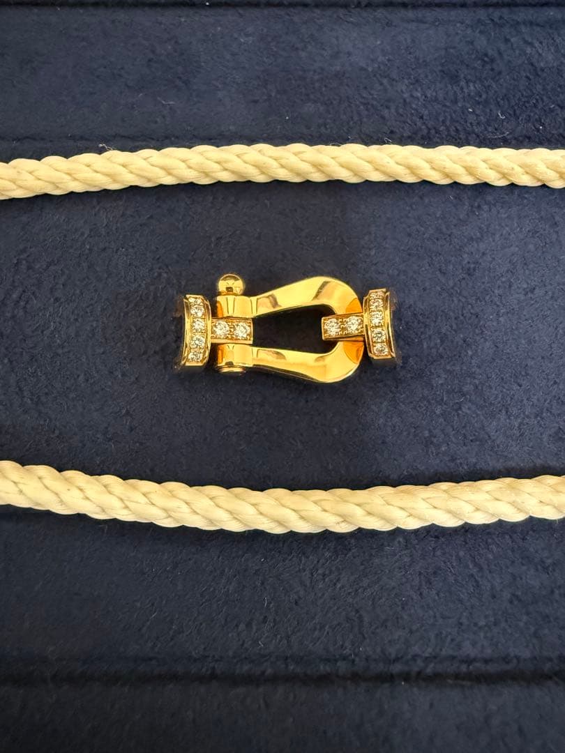 FRED フレッド　フォース10 LMラージ　PGハーフダイヤ　ケーブル2本17