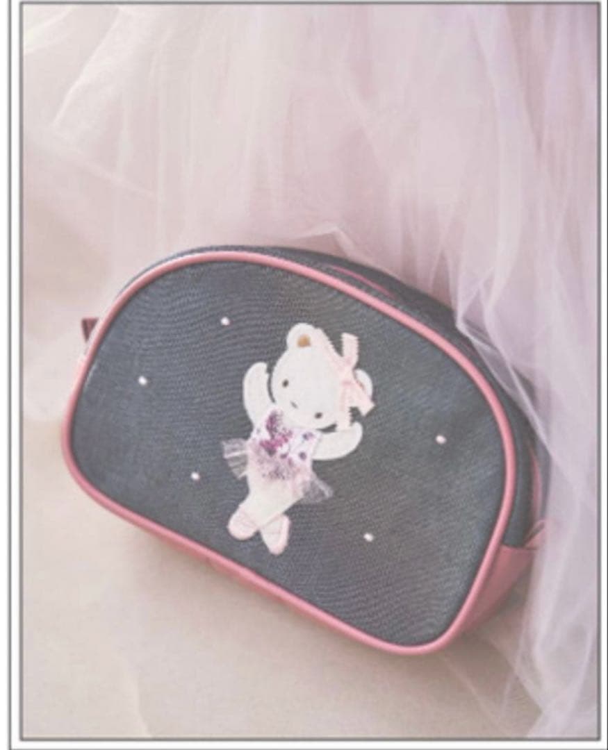 即日発送familiar × stinaファミリア×スティナコラボポーチ