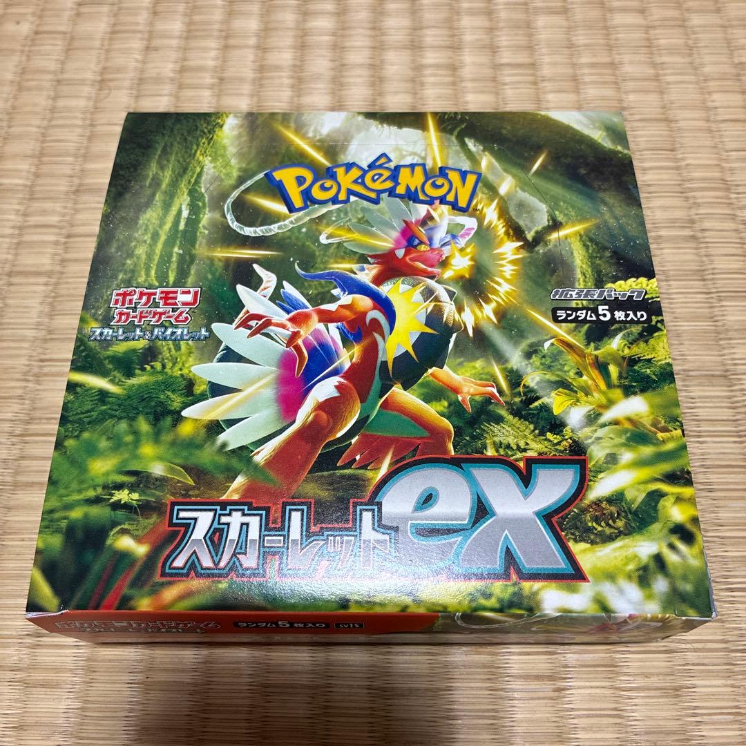 ジ*ン様 ポケモンカードゲーム スカーレットex BOX シュリンク無し シュリンクなし】 ポケモンカードゲーム スカーレット&バイオレット
