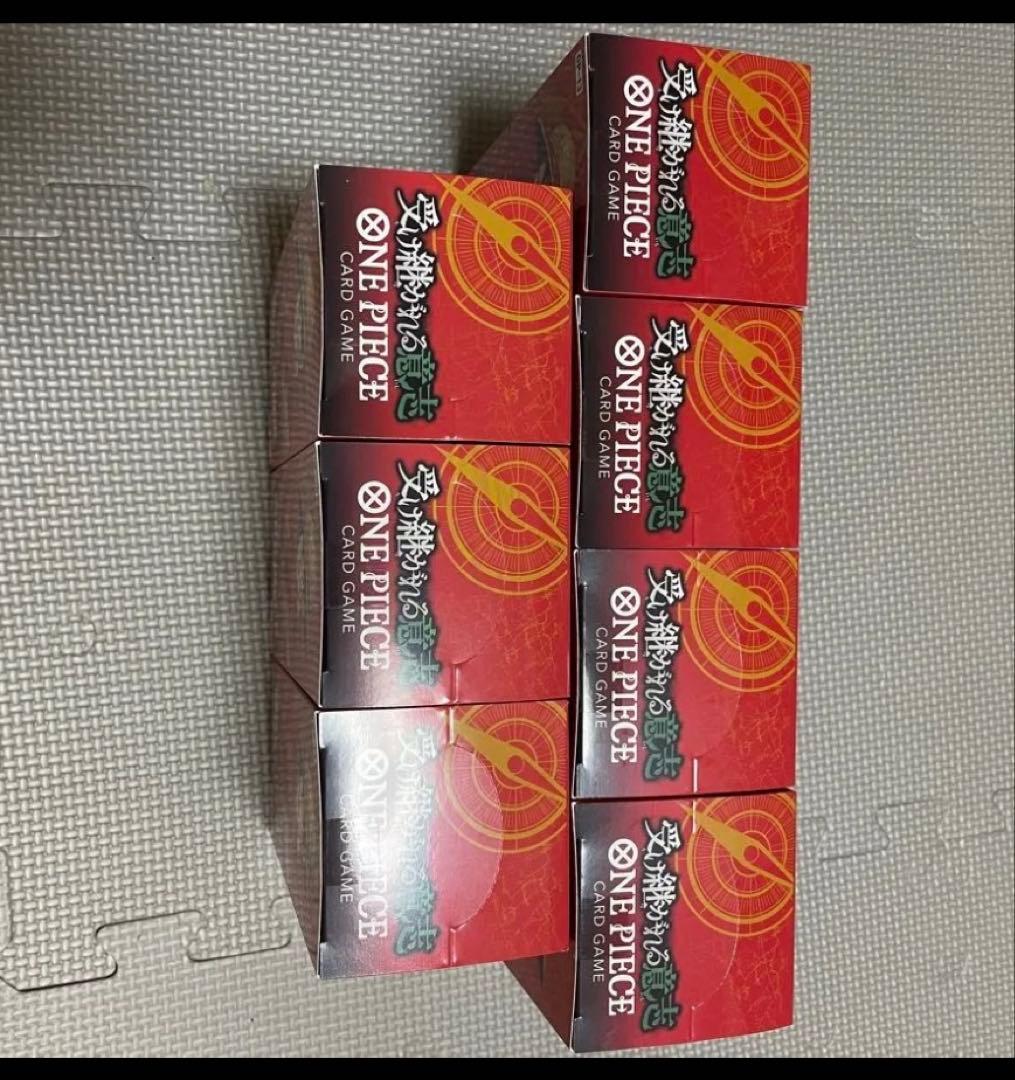 ワンピースカード 受け継がれる意志 7BOX テープ付き - メルカリ