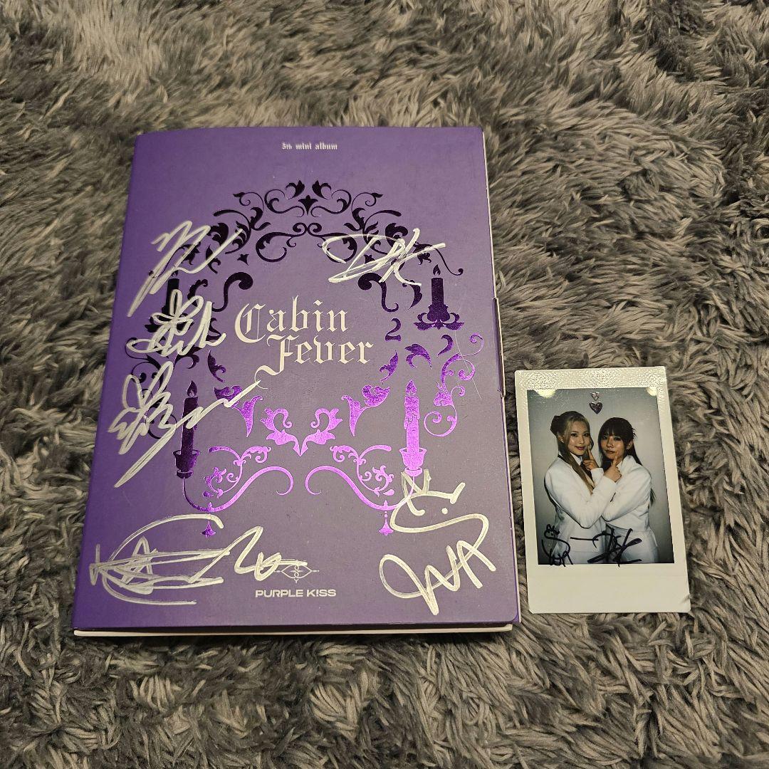PURPLE KISS Cabin Fever サイン入り