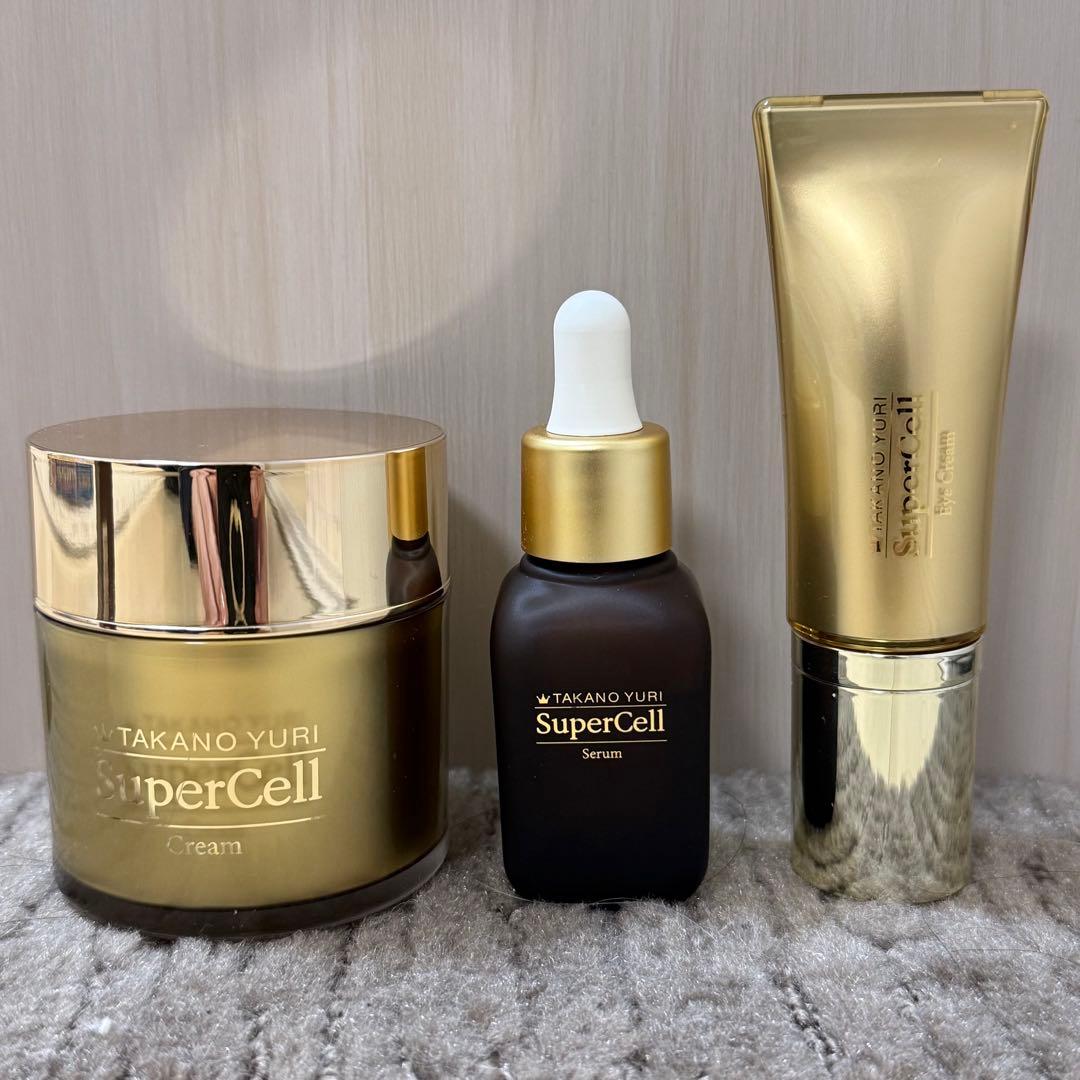 たかの友梨　スーパーセルクリーム　セラム　アイクリームおまけ