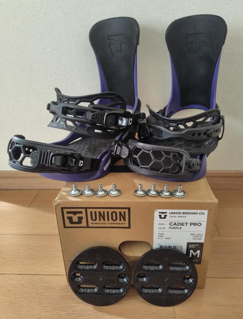 UNION CADET PRO ビンディング M パープル