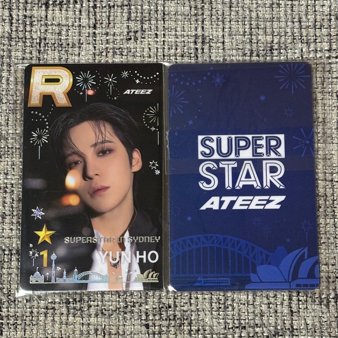 superstar ATEEZ Sydney 限定 PVC トレカ ユノ