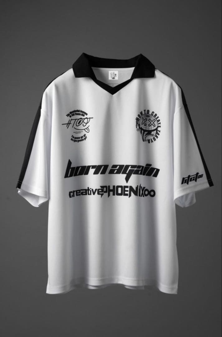 【TAKUYA∞の創り方】フットボール Tシャツ/ホワイト　Mサイズ