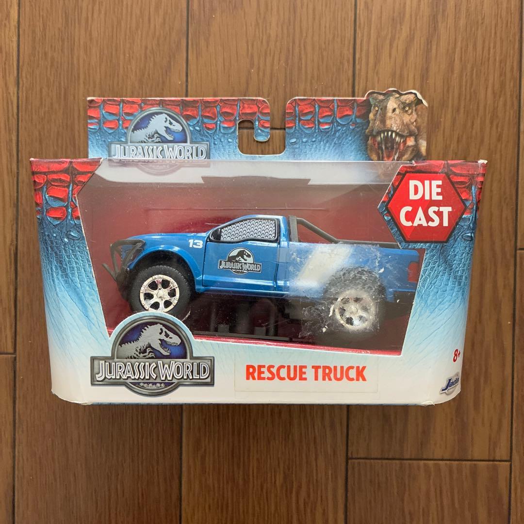 【新品未開封】Jurassic World ダイキャスト レスキュートラック