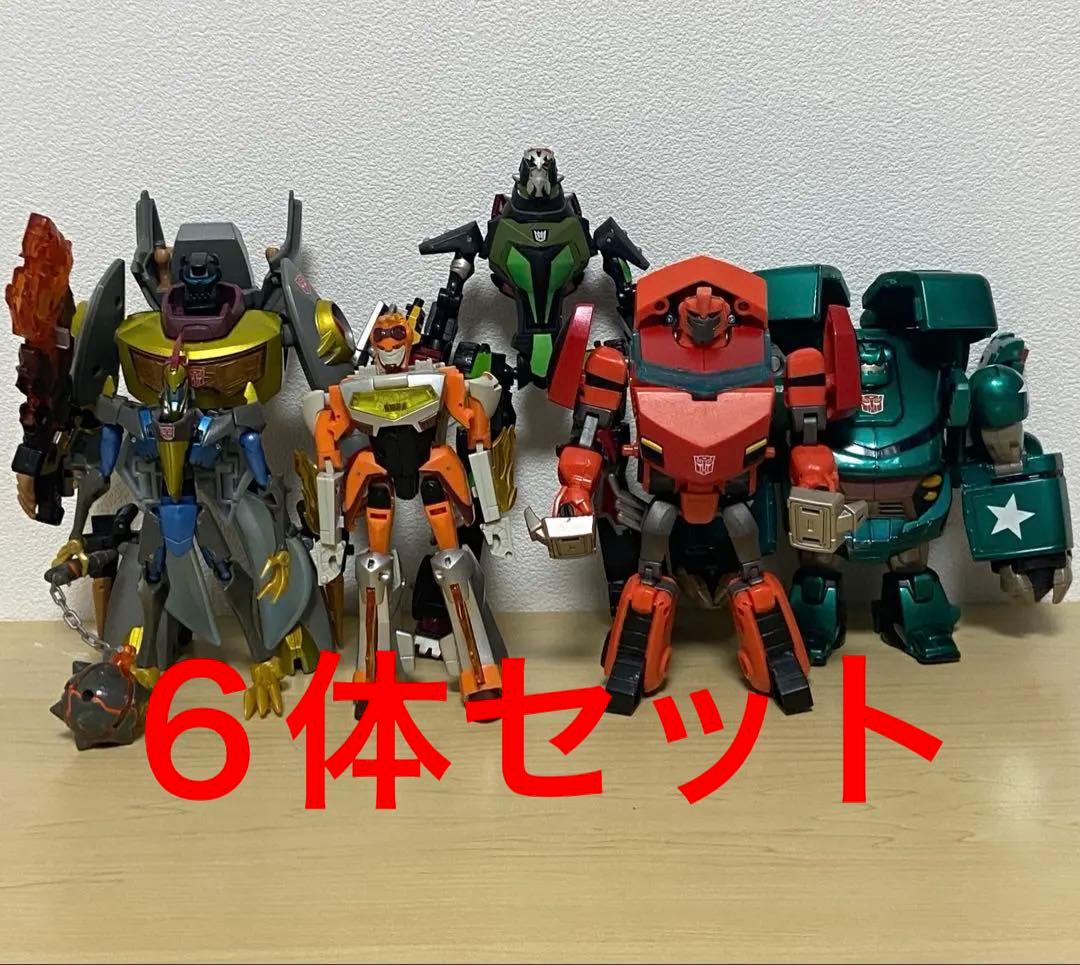 トランスフォーマー アニメイテッド ６体セット