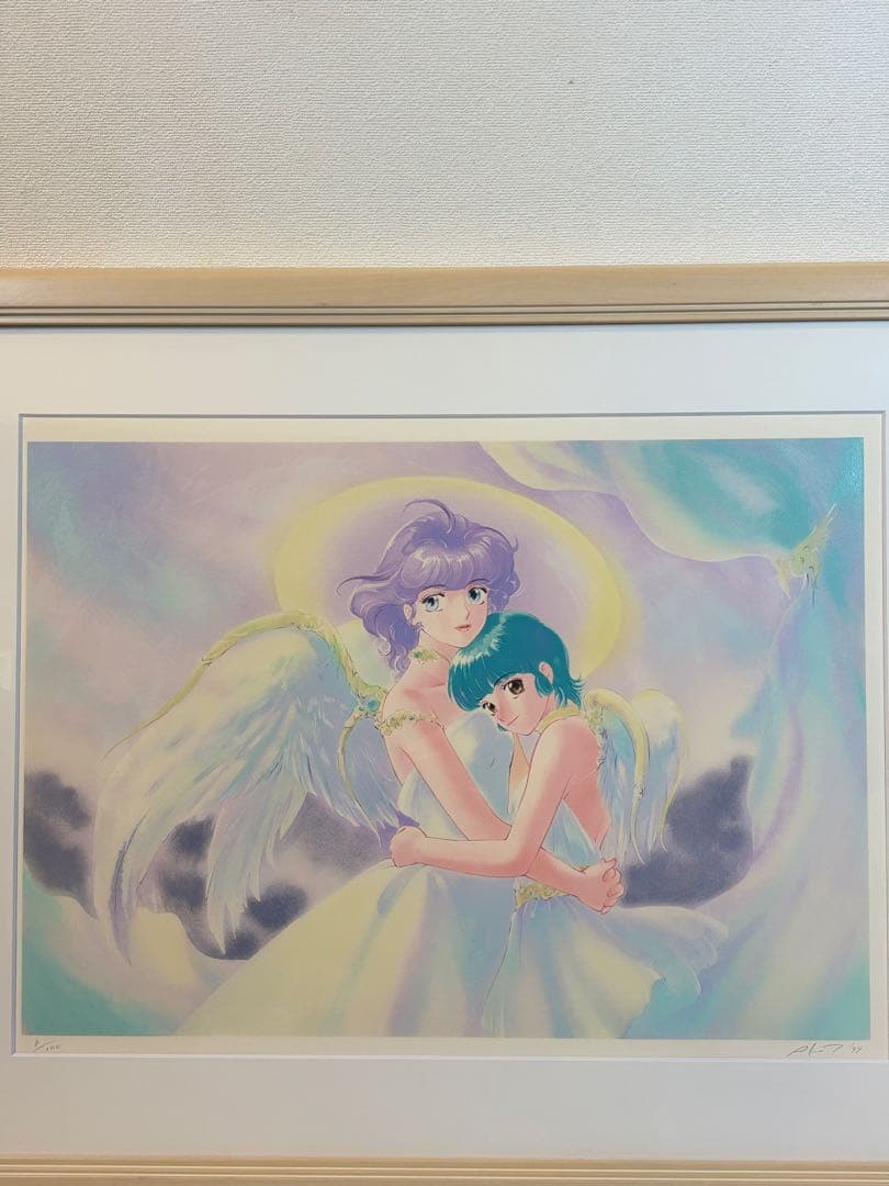 『魔法の天使クリィミーマミ』6/100リトグラフ高田明美 直筆サイン保証書付き