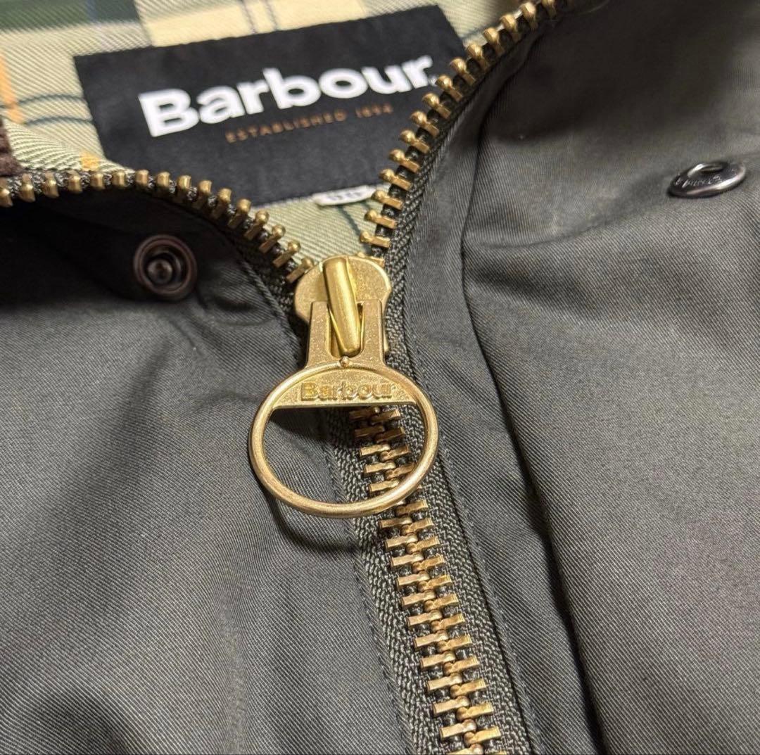 未使用級 Barbour 別注 38 カーキ ノンワックス ビデイル 24AW - メルカリ