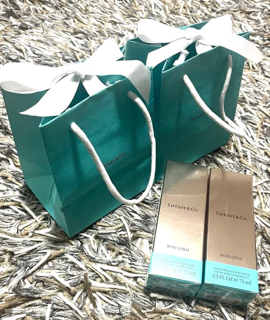 新品未使用 ティファニーローズゴールドハンドクリーム 2個