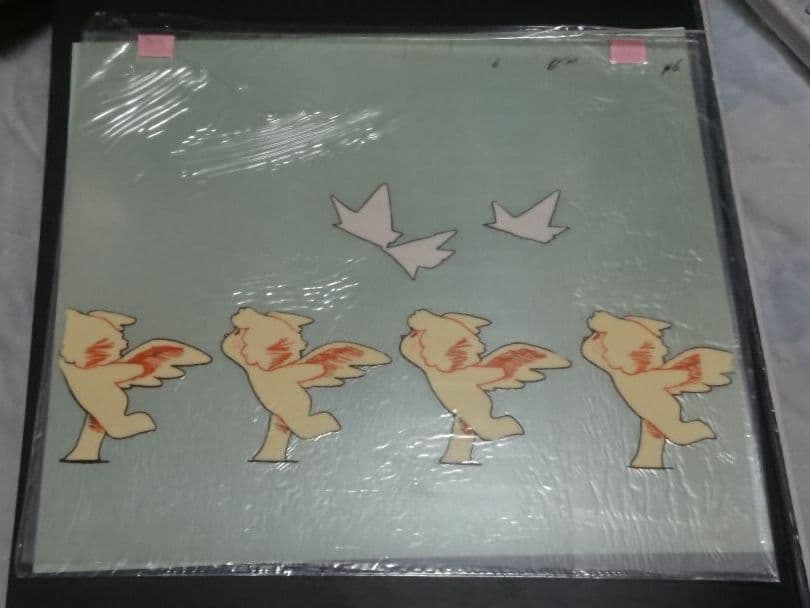 まんが世界昔ばなしのセル画3枚